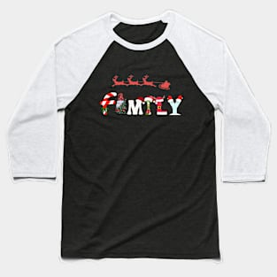 Family , Family Christmas Matching Xmas Tree,Holiday Gift. Matching Christmas Santa gift Party Baseball T-Shirt